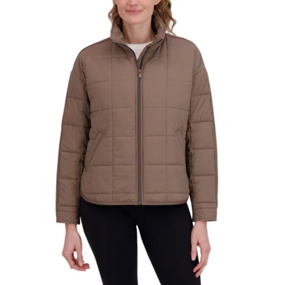 NWT Roxy Women's Quilted Jacket, Brown (Expresso) - Picture 5 of 11